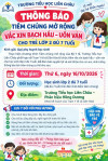 Trường TH Liên Châu phối hợp tiêm phòng Bạch hầu - Uốn ván cho trẻ lớp 2 đủ 7 tuổi
