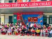 Học sinh hào hứng xem các đội thi đấu