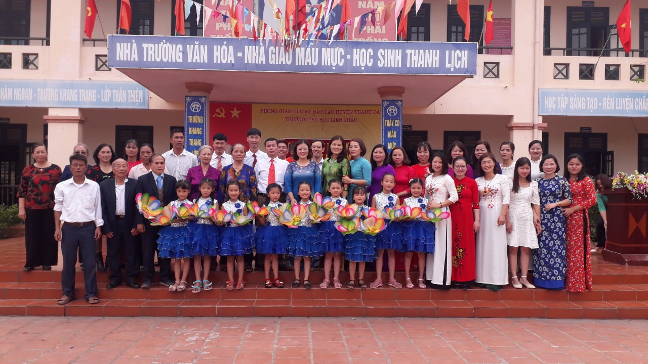 Lịch sử phát triển của trường Tiểu Học Liên Châu