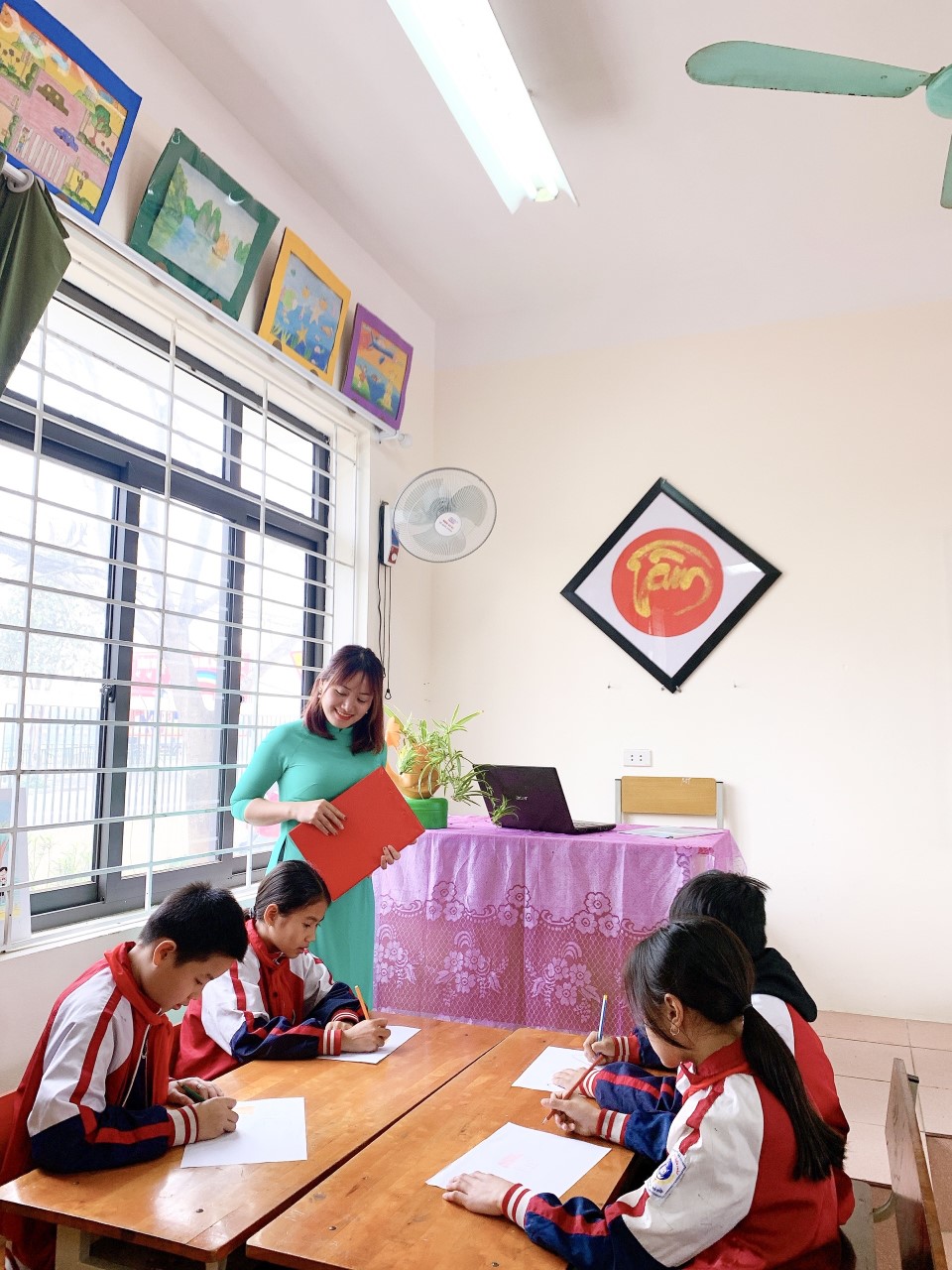 Ảnh công đoàn viên trường TH Liên Châu