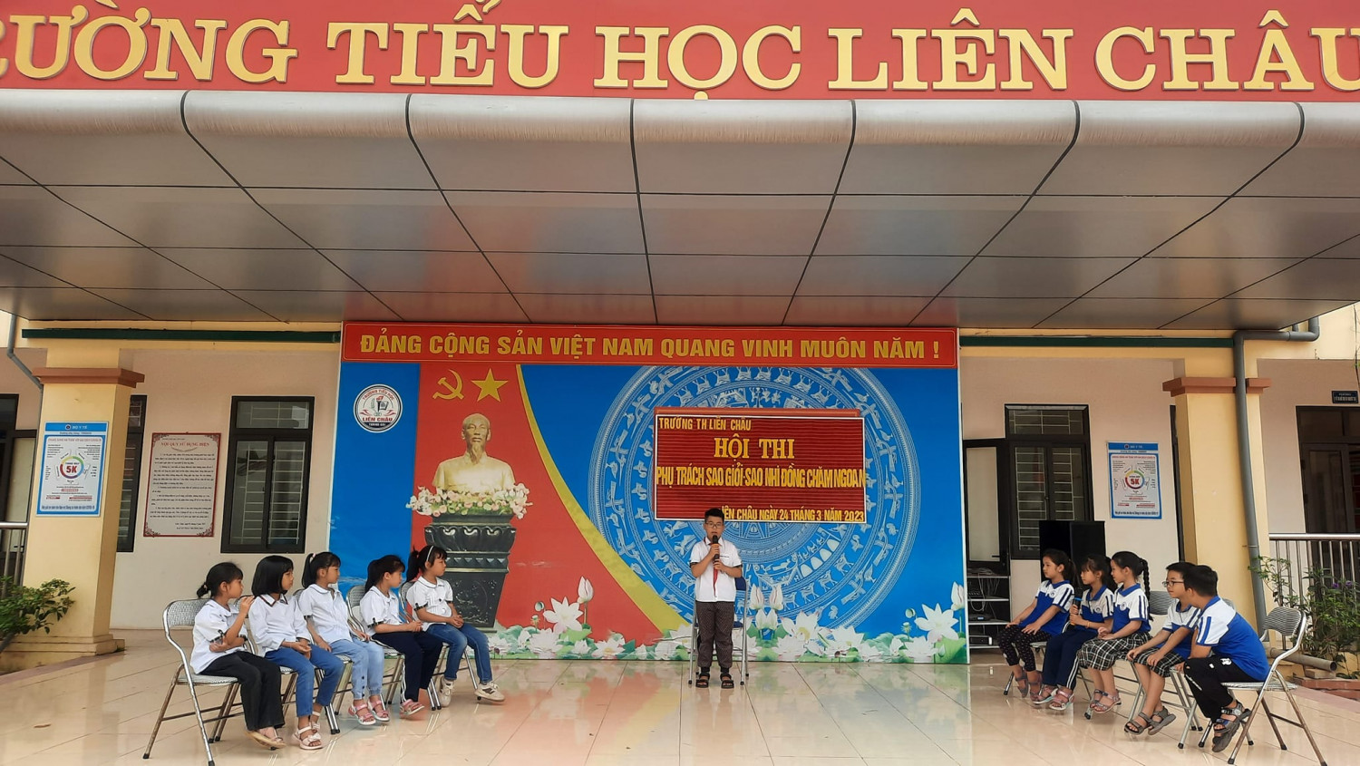 Hội thi "Phụ trách sao giỏi-Sao nhỉ đồng chăm ngoan" năm 2022-2023 của Liên đội trường TH Liên Châu